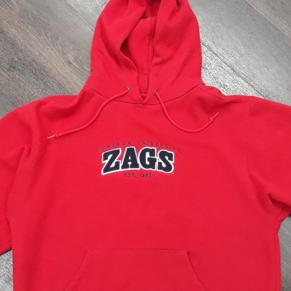 Gonzaga University Red Sz. M Sweatshirt Jansport - Picture 1 of 5